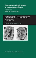 Cover: Gastroenterologic Issues in the Obese Patient, An Issue of Gastroenterology Clinics - Saunders