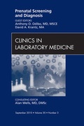Cover: Prenatal Screening and Diagnosis, An Issue of Clinics in Laboratory Medicine - Saunders