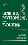 Cover: Genetics, Development, and Evolution - Springer