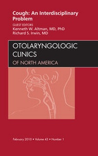 Enlarge image Cover: Cough: An Interdisciplinary Problem, An Issue of Otolaryngologic Clinics - Saunders