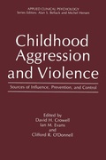 Cover: Childhood Aggression and Violence - Springer
