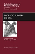 Bild: Technical Advances in Mediastinal Surgery, An Issue of Thoracic Surgery Clinics - Saunders