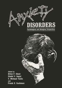 Enlarge image Cover: Anxiety Disorders - Springer