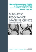 Cover: Normal Variants and Pitfalls in Musculoskeletal MRI, An Issue of Magnetic Resonance Imaging Clinics: Volume 18-4 - Saunders