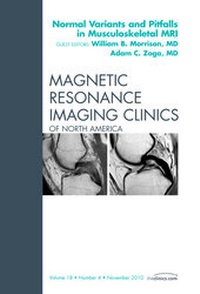 Enlarge image Cover: Normal Variants and Pitfalls in Musculoskeletal MRI, An Issue of Magnetic Resonance Imaging Clinics: Volume 18-4 - Saunders