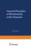 Cover: General Principles of Biochemistry of the Elements - Springer