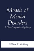 Cover: Models of Mental Disorders - Springer