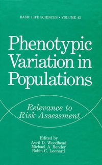 Enlarge image Cover: Phenotypic Variation in Populations - Springer