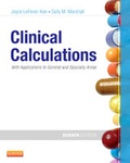 Cover: Clinical Calculations - Saunders