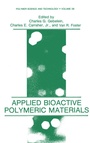Cover: Applied Bioactive Polymeric Materials - Springer