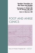 Cover: Tendon Transfers In the Foot and Ankle, An Issue of Foot and Ankle Clinics: Volume 16-3 - Saunders