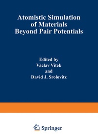 Enlarge image Cover: Atomistic Simulation of Materials - Springer