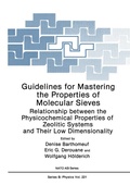 Cover: Guidelines for Mastering the Properties of Molecular Sieves - Springer