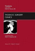 Bild: Thymoma, An Issue of Thoracic Surgery Clinics: Volume 21-1 - Saunders