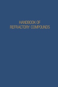 Enlarge image Cover: Handbook of Refractory Compounds - Springer