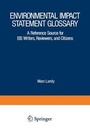 Cover: Environmental Impact Statement Glossary - Springer