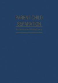 Enlarge image Cover: Parent-Child Separation - Springer