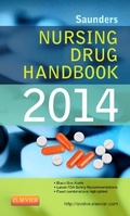 Cover: Saunders Nursing Drug Handbook 2014 - Saunders