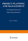 Cover: Project Planning and Management - Springer