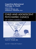 Cover: Cognitive Behavioral Therapy, An Issue of Child and Adolescent Psychiatric Clinics of North America - Saunders