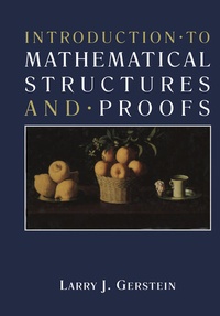 Enlarge image Cover: Introduction · to Mathematical Structures and · Proofs - Springer