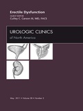 Cover: Erectile Dysfunction, An Issue of Urologic Clinics - Saunders