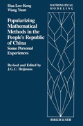 Cover: Popularizing Mathematical Methods in the People's Republic of China - Birkhauser Boston Inc