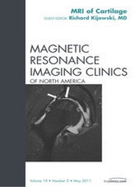Abbildung von: Cartilage Imaging, An Issue of Magnetic Resonance Imaging Clinics - Saunders