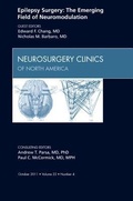 Cover: Epilepsy Surgery:The Emerging Field of Neuromodulation, An Issue of Neurosurgery Clinics: Volume 22-4 - Saunders