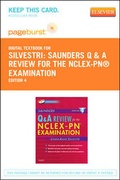 Cover: Saunders Q & A Review for the NCLEX-PN? Examination - Pageburst E-Book on Vitalsource (Retail Access Card) - Saunders