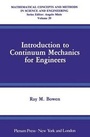 Cover: Introduction to Continuum Mechanics for Engineers - Kluwer Academic / Plenum Publishers