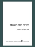Cover: Atmospheric Optics - Springer