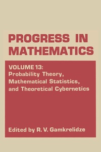 Enlarge image Cover: Probability Theory, Mathematical Statistics, and Theoretical Cybernetics - Springer