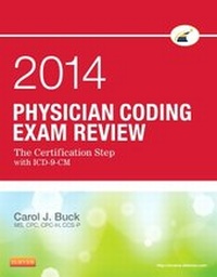 Enlarge image Cover: Physician Coding Exam Review 2014 - Saunders