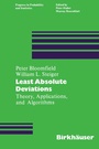Cover: Least Absolute Deviations - Birkhauser Boston Inc