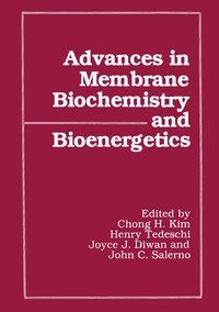 Enlarge image Cover: Advances in Membrane Biochemistry and Bioenergetics - Springer