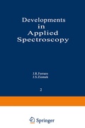 Cover: Developments in Applied Spectroscopy - Springer