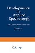 Cover: Developments in Applied Spectroscopy - Springer