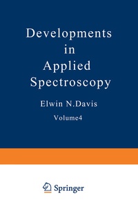 Enlarge image Cover: Developments in Applied Spectroscopy - Springer