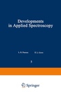 Cover: Developments in Applied Spectroscopy - Springer