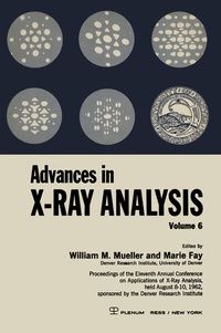 Enlarge image Cover: Advances in X-Ray Analysis - Springer