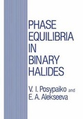 Bild: Phase Equilibria in Binary Halides - Kluwer Academic / Plenum Publishers