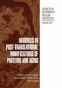 Cover: Advances in Post-Translational Modifications of Proteins and Aging - Springer