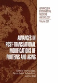 Cover: Advances in Post-Translational Modifications of Proteins and Aging - Springer