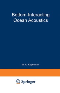 Enlarge image Cover: Bottom-Interacting Ocean Acoustics - Springer