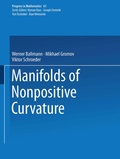Bild: Manifolds of Nonpositive Curvature - Birkhauser Boston Inc