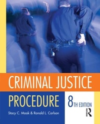 Enlarge image Cover: Criminal Justice Procedure - Anderson Publishing