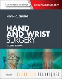 Enlarge image Cover: Operative Techniques: Hand and Wrist Surgery - Saunders