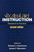 Cover: Vocabulary Instruction - Guilford Press