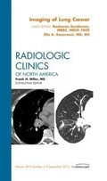Cover: Imaging of Lung Cancer, An Issue of Radiologic Clinics of North America: Volume 50-5 - Saunders